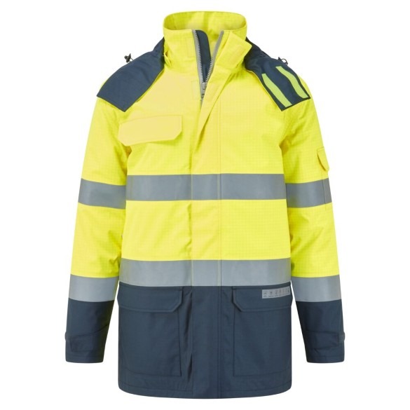 Bizflame Rain+ Hi-Vis Multi-Norm Contrast FR Winter Jacket