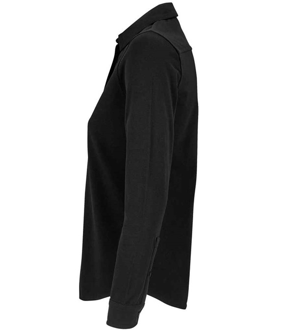 NEOBLU Ladies Basile Organic Cotton Long Sleeve Piqué Shirt