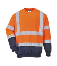 Hi-Vis Contrast Sweatshirt