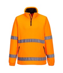 Hi-Vis 1/2 Zip Fleece