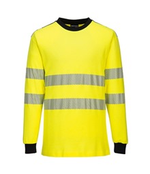 PW3 Modaflame Knit Hi-Vis FR Long Sleeve T-Shirt