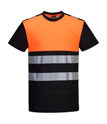 PW3 Hi-Vis Cotton Comfort Class 1 T-Shirt S/S