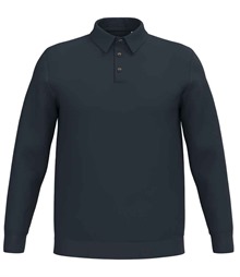 Spasso Knitted Long Sleeve Polo Shirt
