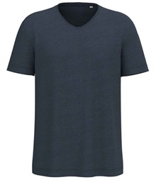 Spasso Drop Shoulder Raw Edge Collar Slub T-Shirt