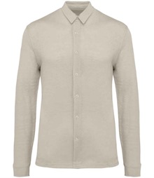 Spasso Long Sleeve Linen Shirt