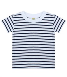 Larkwood Baby/Toddler Striped Crew Neck T-Shirt