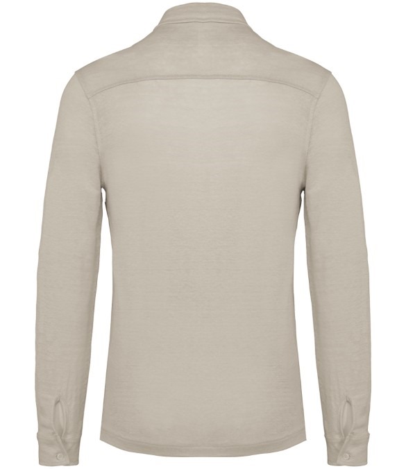 Spasso Long Sleeve Linen Shirt