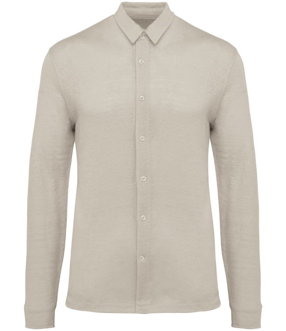 Spasso Long Sleeve Linen Shirt